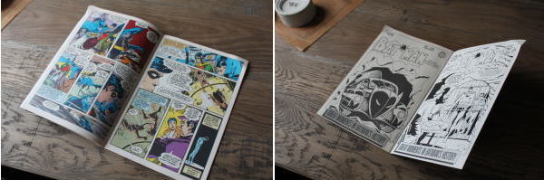 レトロ コミックペーパー アンティーク