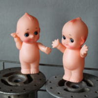 昭和レトロなキューピー人形