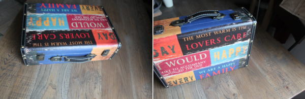 シャビー風なトランク