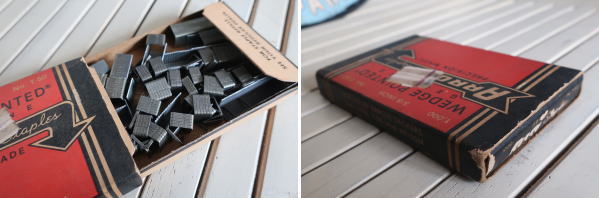 アンティーク タッカー ホチキス