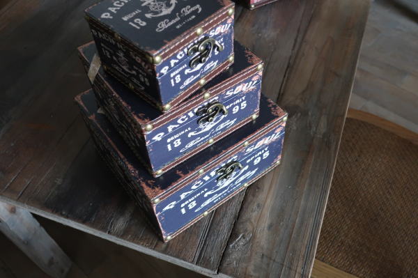 マリンデザインがかわいいBOX