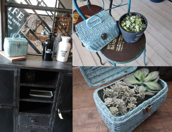 かわいいレトロカゴバック