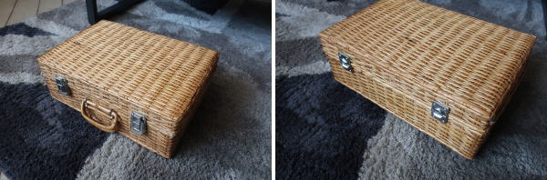 レトロ バスケット アンティーク