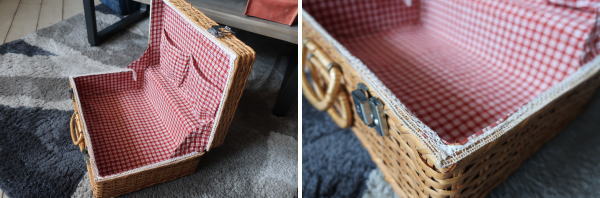 レトロ バスケット アンティーク