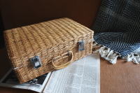 アンティークバスケット width=