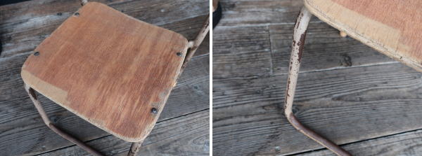 レトロ 椅子 幼稚園