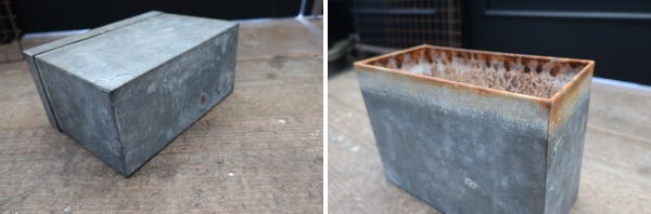 ジャンクガーデニングにお勧めなジャンクな風合いのレトロBOX