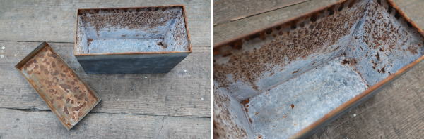 ジャンクガーデニングにお勧めなジャンクな風合いのレトロBOX