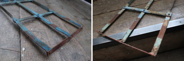 グリーンなどからませてもおしゃれ ジャンクガーデニングづくりにお進めなレトロフェンス