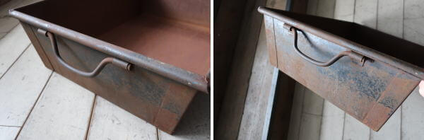 ジャンクガーデニングに取り入れたい　ハンドル付きジャンク缶の販売