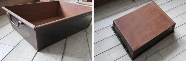 ジャンクガーデニングに取り入れたい　ハンドル付きジャンク缶の販売