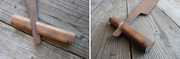 ジャンクガーデニングに取り入れたい　レトロノコギリの販売