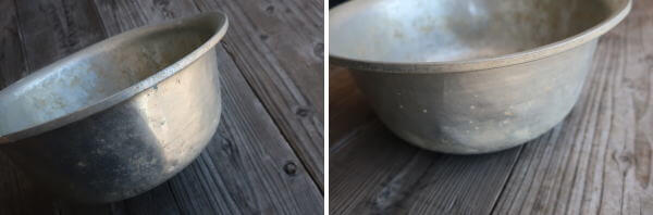 ジャンクーデニング等に取り入れたい　レトロボウルの販売