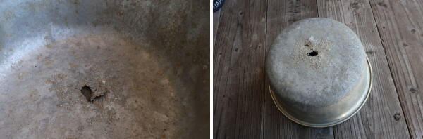 ジャンクーデニング等に取り入れたい　レトロボウルの販売