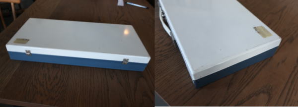 撮影にも絵になるスチールケース