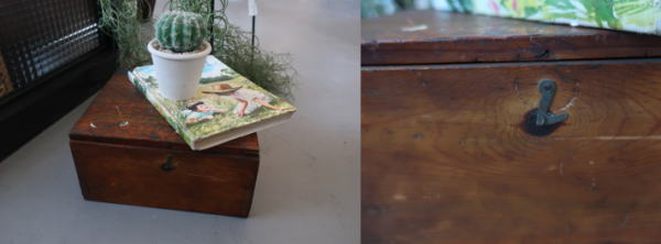 昭和レトロなかわいい木箱