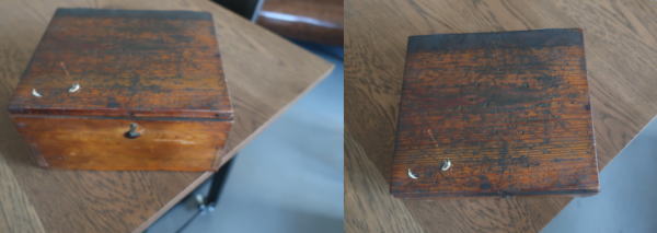 昭和レトロなかわいい木箱