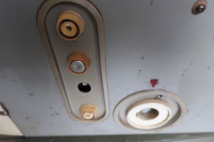 レトロショップのディスプレイ