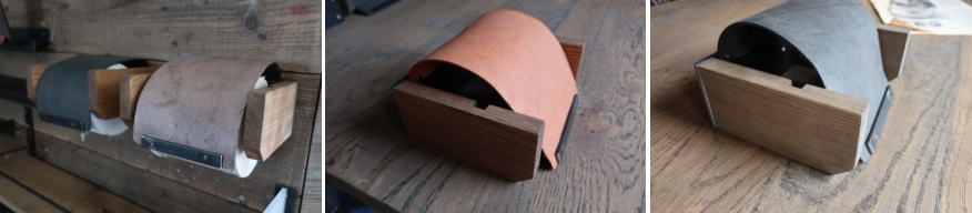 ペーパーホルダー アイアン レザー