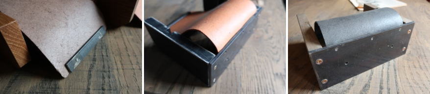 ペーパーホルダー アイアン レザー