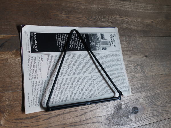 スチールラック マガジンラック 三角