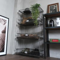 スチール スタッキング シェルフ