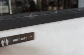 サイン プレート TOILET