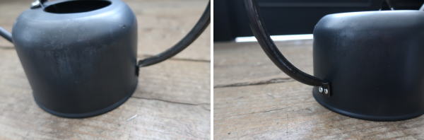 ジョーロ 水差し ブリキ