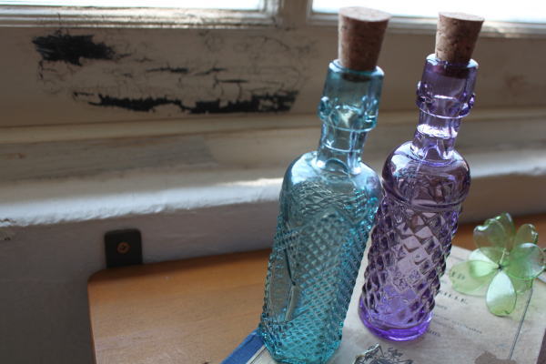 ガラスボトル ナチュラル雑貨