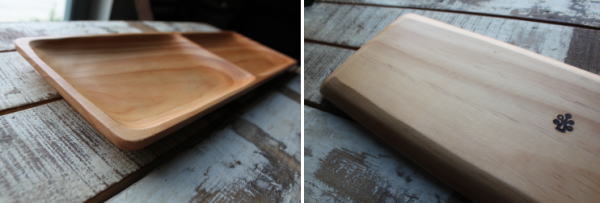 ナチュラルキッチン雑貨 木製プレート