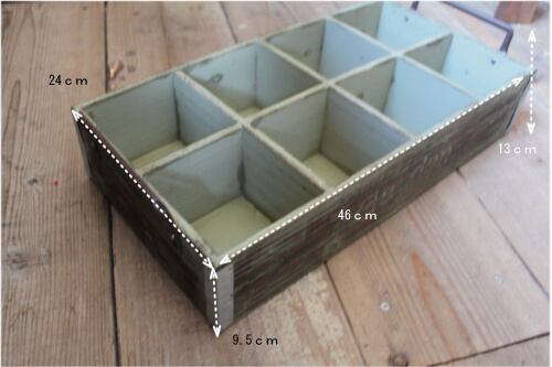 シャビー 寄せ植え ボックス