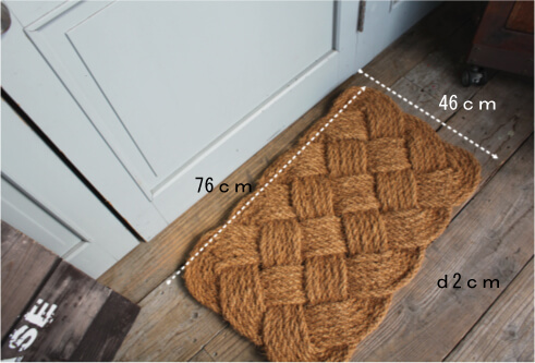 玄関マット もこもこかわいい