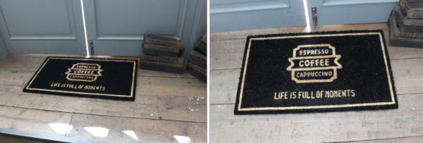 玄関マット カフェ