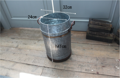 バケツ 傘立て 寄せ植え