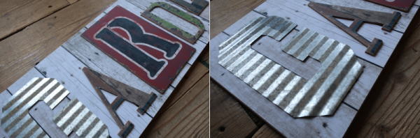 プレート シャビー ガーデン