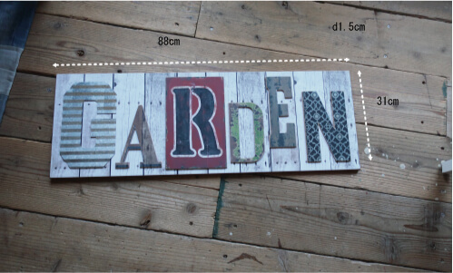 プレート シャビー ガーデン