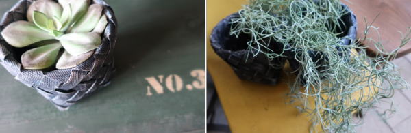 バスケット ポット おしゃれ