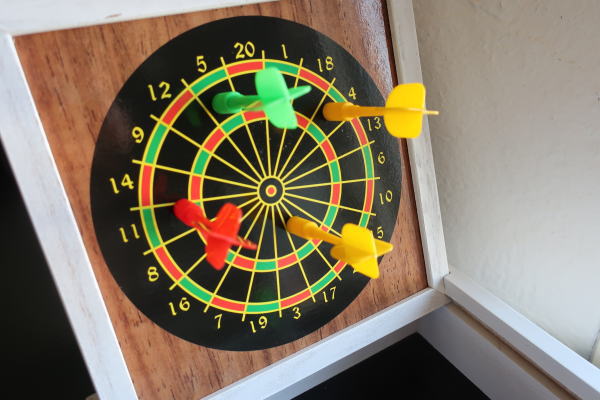 ボードゲーム ダーツ 木製雑貨