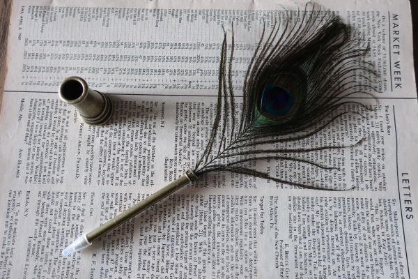 羽ペン フェザーペン ステーショナリー