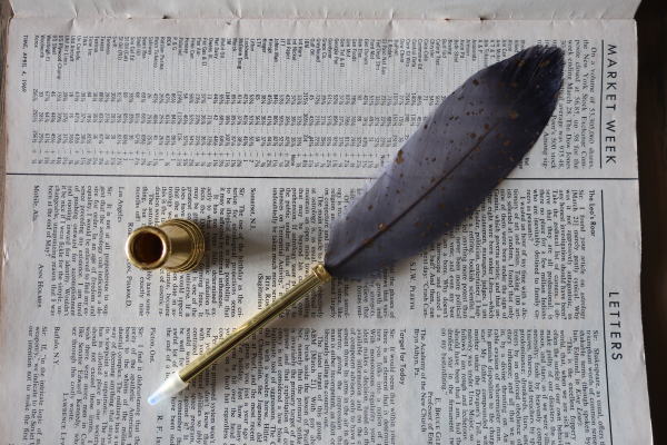 羽ペン フェザーペン ステーショナリー