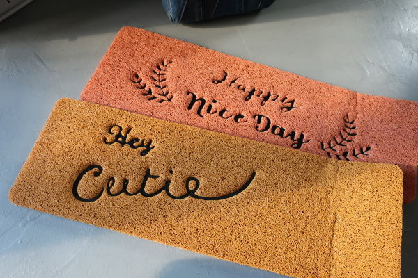 小さなサイズが使いやすいマット