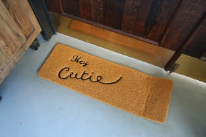 小さなサイズが使いやすいマット