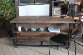 什器 カウンター アイアン