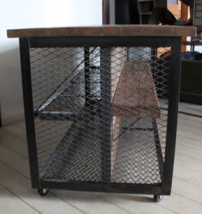 什器 カウンター アイアン