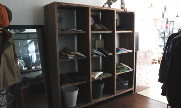 什器 シェルフ 古材