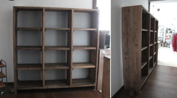 什器 シェルフ 古材