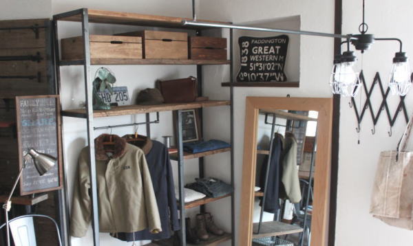 什器 シェルフ アイアン