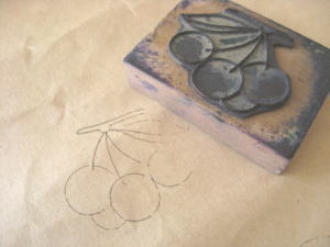 フランスアンティークスタンプの販売