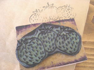 海外アンティークのハンコで製作