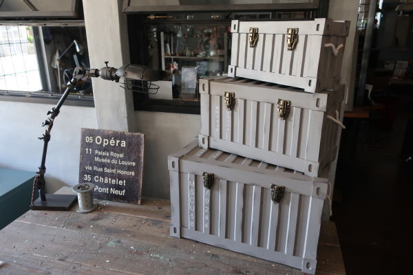 おしゃれなコンテナデザインBOXの販売